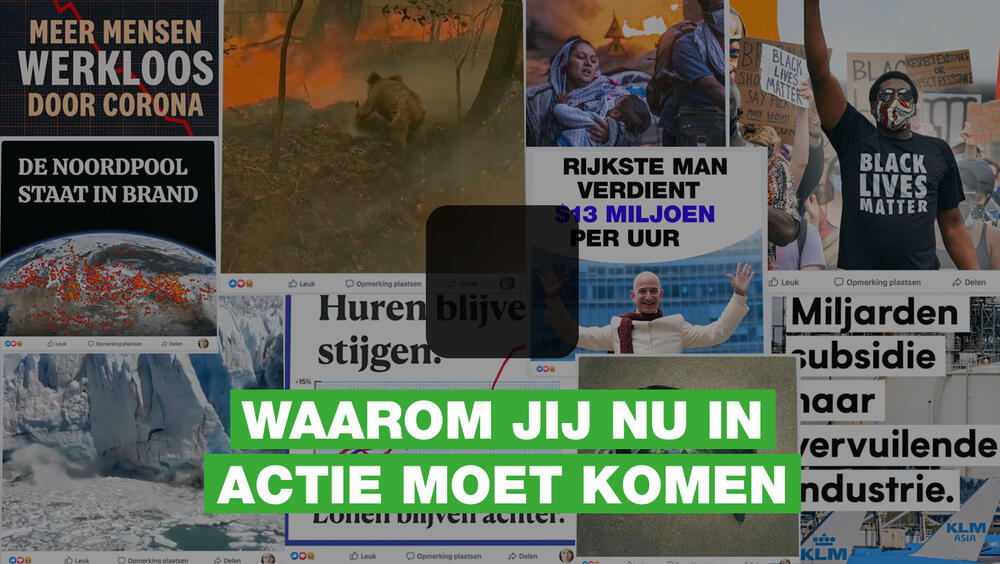 Verschillende nieuwsberichten. De huren stijgen, lonen blijven achter. Het klimaat gaat eraan. Dit is waarom jij nu in actie moet komen.