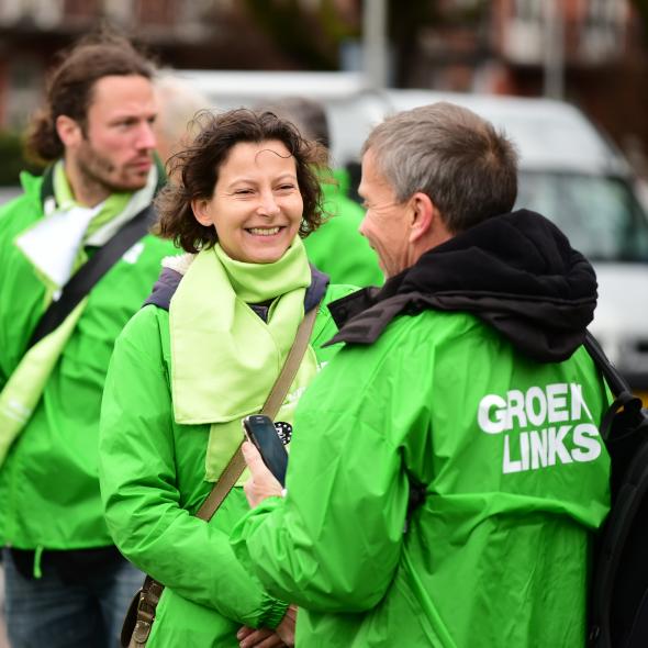 Vrijwilligers in gesprek 