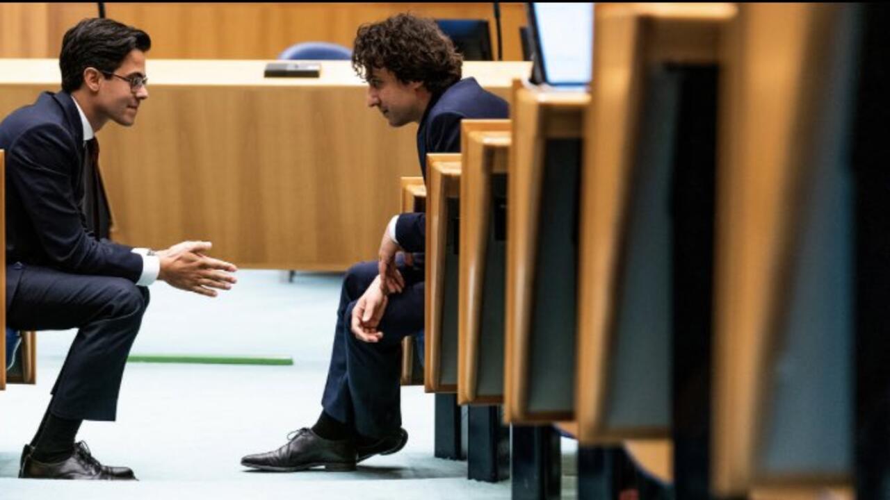 Rob Jetten en Jesse Klaver